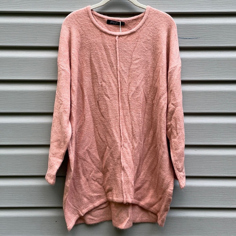 Nasty Gal Rose Oversized Knit Sweater